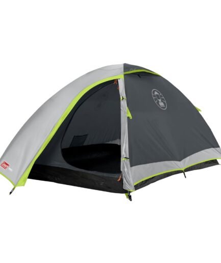 Coleman Polyester Darwin 2 Person Camping Tent | Compact Dome Tent House for Camping | Water Repellant Outdoor Tent for Adults | Portable Travel Trekking Tent with Full Fly Sheet for Extreme Weather & 5–10 Min Easy Setup