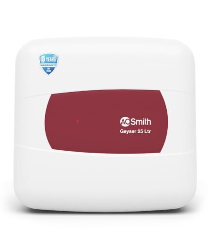 Buy AO Smith Geyser 25 Litre 5 Star Rating (BEE) | Powerful 2KW Heating | Storage Water Heater With 2X Corrosion Resistant Blue Diamond Glass Tank | Warranty 5 Yr Tank, 2 Yr Comprehensive | HSE-SHS-025 Online at Low Prices in India