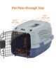 AmazonBasics Two Door Top Load Pet Carrier 4 61jIQ81n3pL. SL1001