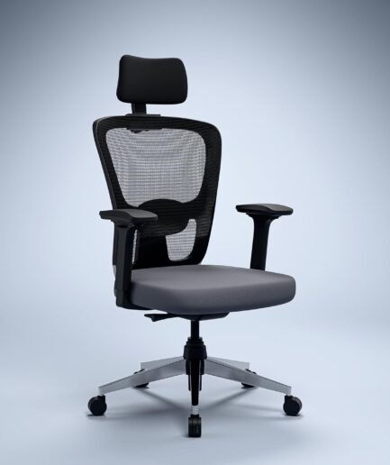 Green Soul Jupiter Pro (2026 Edition) Ergonomic Office Chair for Work|5 year Warranty|Intelli-Adapt Recline Mechanism | Wired Korean Mesh for Superior Durability | Installation Provided | Black & Grey